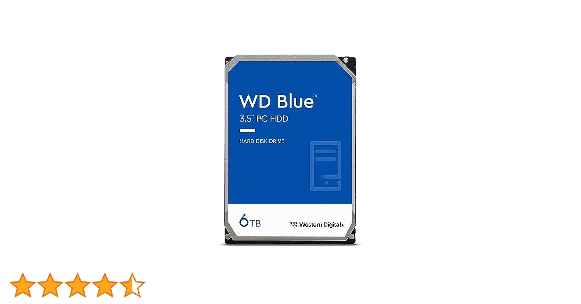 Western Digital 6TB WD Blue PC Internal Hard Drive HDD